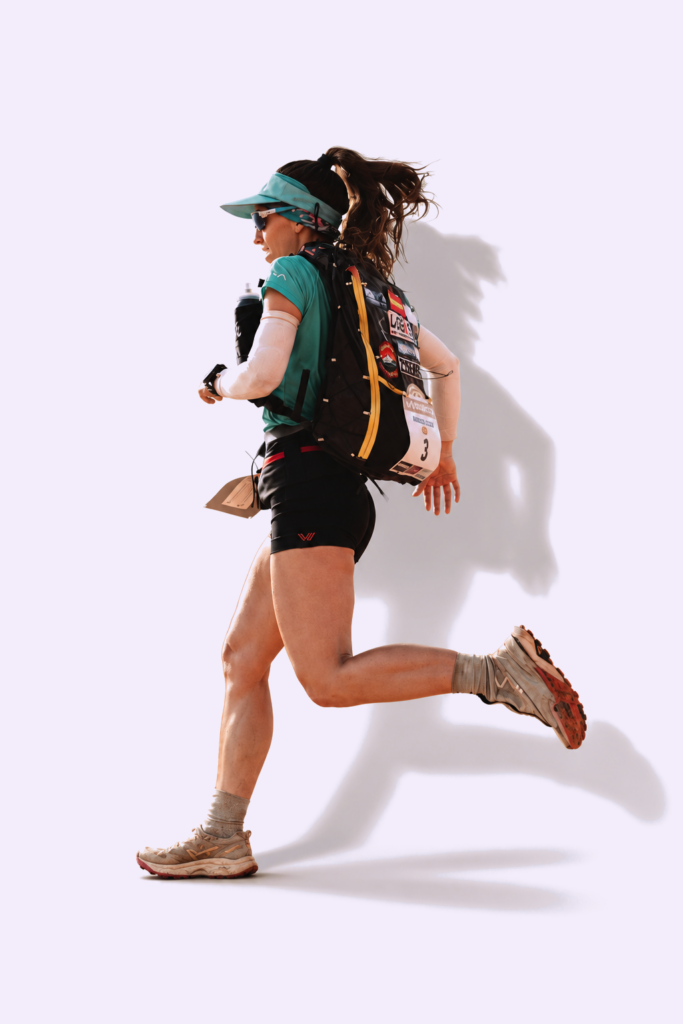 Maigua Ojeda corriendo
